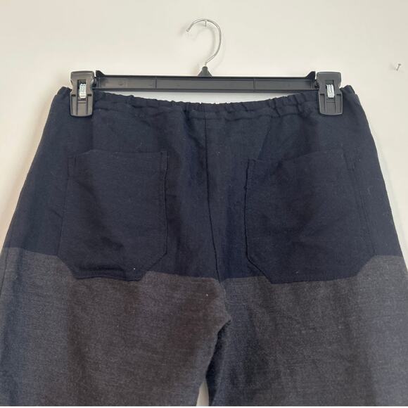NWOT Lemlem Color Block Linen-Blend Pants, Navy/Gray/Blue, Women's Size Small - Picture 5 of 5